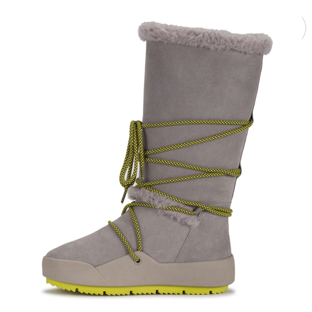 Baretraps Danney Women's Water Resistant Winter Boot Gray and Green Size 8 - Picture 3 of 17